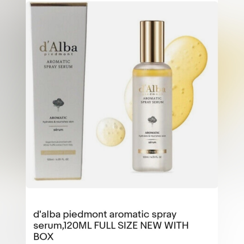 D'ALBA Piedmont Aromatic Nourishing Instant Hydration Spray Serum